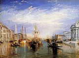 Joseph Mallord William Turner The Grand Canal Venice painting